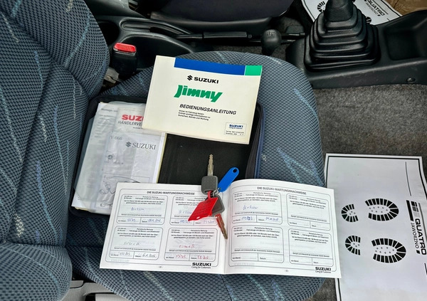 Suzuki Jimny cena 28700 przebieg: 180000, rok produkcji 2004 z Lądek-Zdrój małe 211